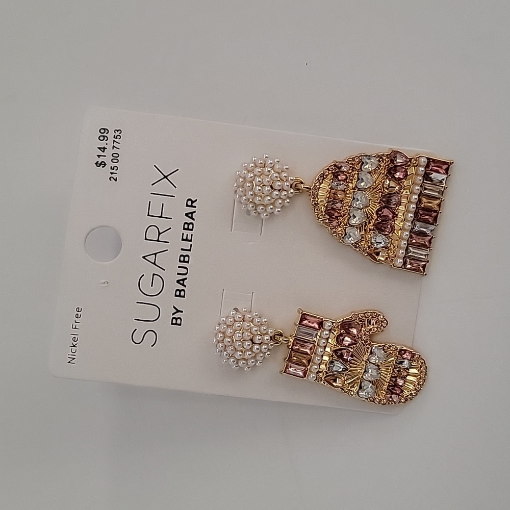 Earrings - Mitten & Hat - Winter